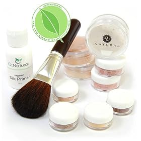 IQ Natural; Pure Minerals Makeup Bare Starter Set with Brush Sale 30.00!