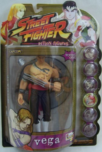 Street Fighter Action Figure Round One Vega