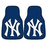 Fanmats MLB New York Yankees 2-pc. Car Mat Set