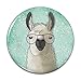 Hip Llama with Glasses Pinback Button Pin Badge - 3