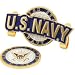 U.S. Navy Hat Clip Golf Ball Marker