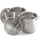 All-Clad Stainless 12-Quart Multi Cooker with Steamer Basket
