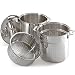 All-Clad Stainless 12-Quart Multi Cooker with Steamer Basket