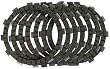 EBC Brakes CK4455 Clutch Friction Plate Kit