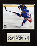 NHL Sean Avery New York Rangers Player Plaque