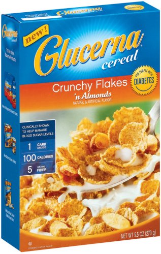 Glucerna Crunchy Flakes N Almonds Cereal (Pack of 4)