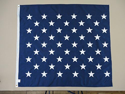 U.S. United States Union Jack Indoor Outdoor Nylon Sewn Boat Flag Grommets 49" X 56"