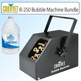 Chauvet B-250 Mid-Level Bubble Machine Bundle