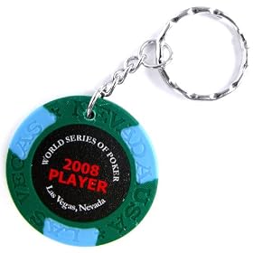 2008 WSOP Player Green Key Chain Collectible Item