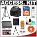 Accessory Kit for Canon PowerShot G7 & G9 Digital Cameras with 2GB SD Memory Card + Spare NB-2LH Battery + Tripod + Case + Cameta Bonus Accessory Kit