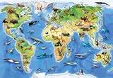 Ravensburger 05502 - Kinderweltkarte - 24 Teile Puzzle