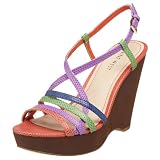 51gJA5ekOiL. SL160  Nine West Womens Launce Wedge Sandal