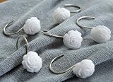 White Peony Flower Shower Collections Etc
