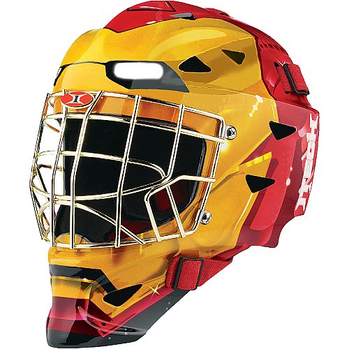 Childrens Toyshop  Sporting Goods : Itech Youth Profile "Marvel Character" Roller Hockey Goalie Mask