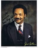 JESSE JACKSON - Civil Rights Leader AUTOGRAPH - Signed 8x10 Photo