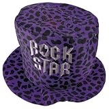 Purple & Black Mad Hatter Light Up Rock Star Hat 51gJGPeqoKL. SL160 Purple & Black Mad Hatter Light Up Rock Star Hat