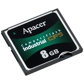Apacer Industrial Grade CF5 8GB SLC CF Card (AP-CF008GK7FS-NR)