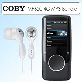 Coby 4 GB Video MP3 Player with FM Radio (Black)