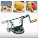 Produkt-Bild: Apfelsch&auml;ler 'CUTTER & PEELER' mit Entkerner - Sch&auml;lt, schneidet und entkernt: Der rutschfeste Apfelschneider mit justierbarer Sch&auml;lklinge und haftstarkem Saugnapfhalter!