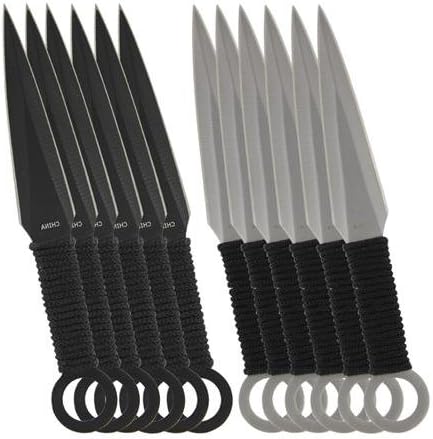 Balance Light and Dark Throwing Knife Set