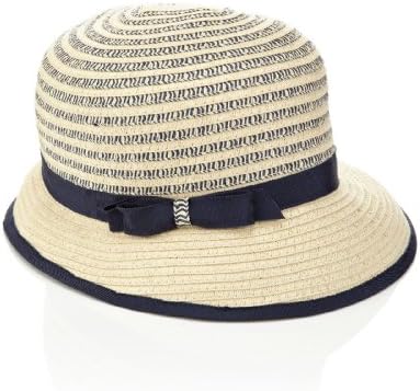 Accessorize Womens Gatsby Stripe Cloche