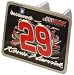 Kevin Harvick #29 Nascar Logo Hitch Plug Receiver Cover Image
