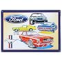 Ford Mustang Collage Retro Tin Sign