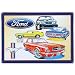 Ford Mustang Collage Retro Tin Sign