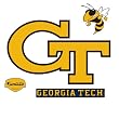 Fathead Georgia Tech Yellowjackets Logo Wall Decal