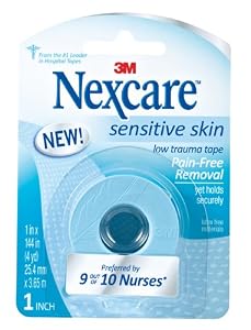 Nexcare Sensitive Skin Tape, 6 Count