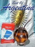 EXCELLENT Argentina MATE KIT: Gourd with Superb Silver 800 work, PLUS Yerba Mate Herb Tea, PLUS Nickel and Bronze Straw (w/filter)