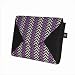 Nuo Tech  Chloe Dao Envelope Clutch Style Sleeve-Pattern: Herringbone