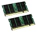 Video Games : Kingston - Memory - 4 GB ( 2 x 2 GB ) - SO DIMM 200-pin - DDR II - 800 MHz - unbuffered