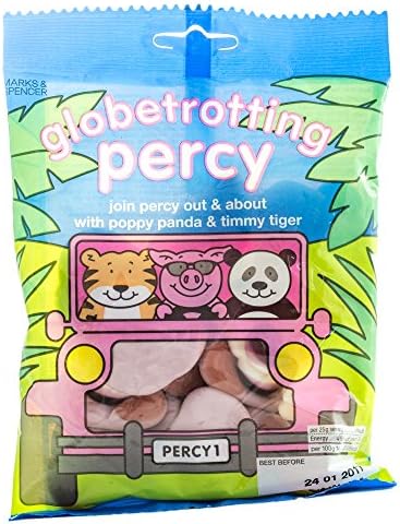 Marks & Spencer | Percy Pigs - Globetrotting Percy | 8 x 170g Bags