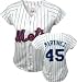 Pedro Martinez Majestic Replica New York Mets Women's Jersey - Medium