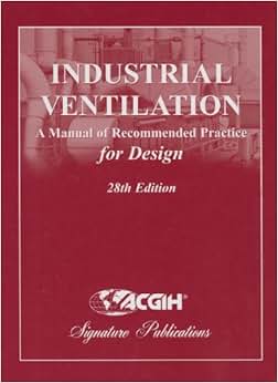 ventilation industrial manual recommended practice isbn abebooks