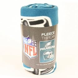 Philadelphia Eagles Lightweight Fleece Blanket (Reflecting Helmet, 50"x60")