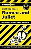 CliffsNotes on Shakespeare's Romeo and Juliet (Cliffsnotes Literature)