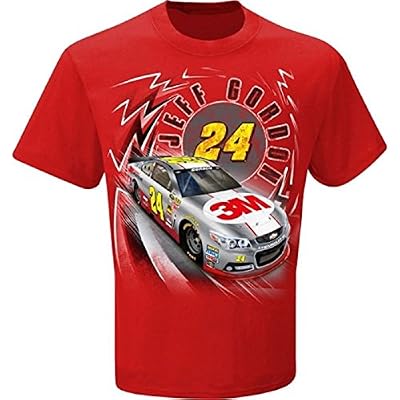 Jeff Gordon #24 NASCAR Youth 3M Speedbolt Jr T-Shirt-Red