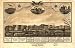 Mills & manufacturing establishments of the city of Battle Creek, Calhoun Co., Mich. Drawn & published by A. Ruger., large historic panoramic map reprint 56x36