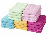 GamachaTowel フェイスタオル 20枚セット (ドリームカラー) 約34×80cm