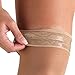 Truform Sheer Compression Stockings, 8-15 mmHg, Women's Thigh High Length, 20 Denier, Black, Large