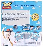 Disney Pixar Toy Story Kid’s Blue 3-Piece Folding Table and Chair Set