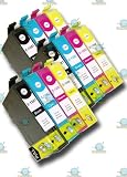 12 Chipped Compatible Epson T1281, T1282, T1283 & T1284 (T1285 or 'FOX' Multi-pack) Ink Cartridges for the Epson Stylus SX125 from 'The Ink Squid' - 1 x T1281 - Black; 1 x T1282 - Cyan (Blue); 1 x T1283 - Magenta (Red); 1 x T1284 - Yellow. The Latest Chips, Fully Compatible With the Epson Stylus Office BX305F & BX305FW and the Epson Stylus S22 SX125 SX225 SX420W & SX425W Printer models and the Maximum ml Capacity of any Compatible Ink Cartridge.