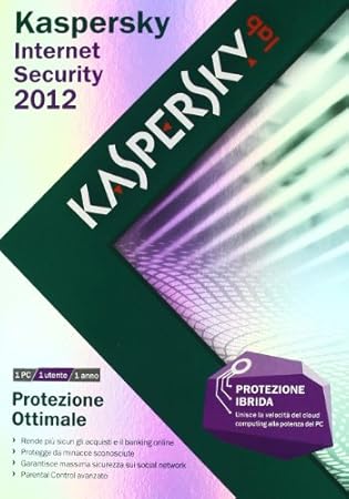 Kaspersky Internet Security 2012 (licenza 1 PC)