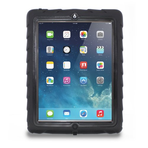 Gumdrop Cases Drop Tech Series Case for Apple iPad 2- Black-Black