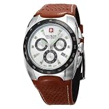 Swiss Military Hanowa Men's Challenger Silver Dial Rubber Strap Watch #06-4091-04-001