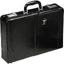 Falcon FI2009L Falcon Leather expanding attache case / briefcase + FREE gift