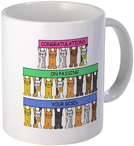Ceramic Coffee Cup Congratulations On Passing Your Gcses Mugs