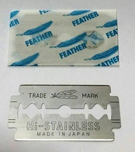 Feather Razer 15 Count Razer Blades Double Edge Hi-Stainless Blades
